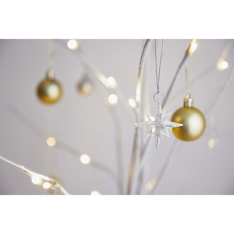 オーナメントセット】Schnee シュネー 高さ150cm 白樺風 ブランチ