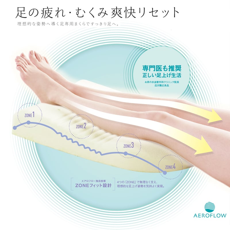 秋のスマイルフェア】足枕 足の疲れ むくみ解消 熟睡 快眠