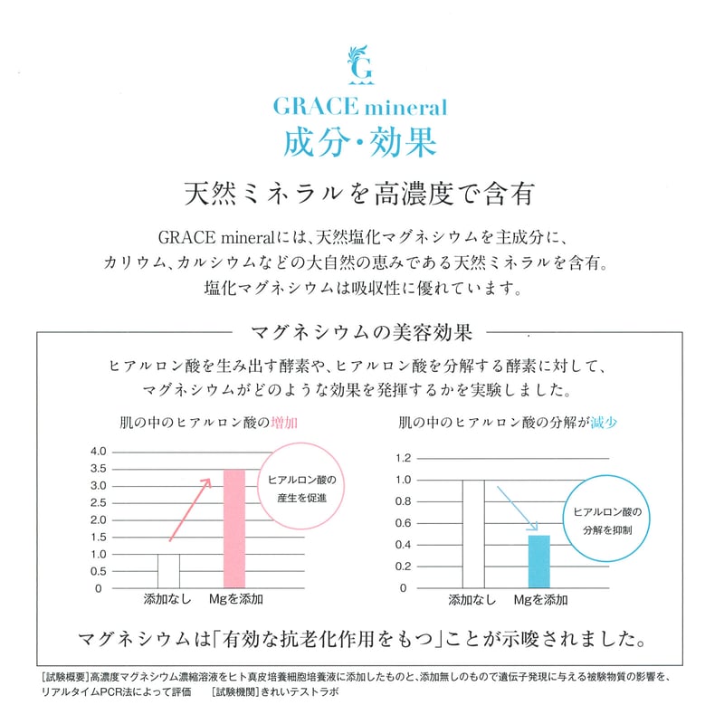 化粧水に浸る入浴」グレースミネラル ＜入浴化粧材＞無添加