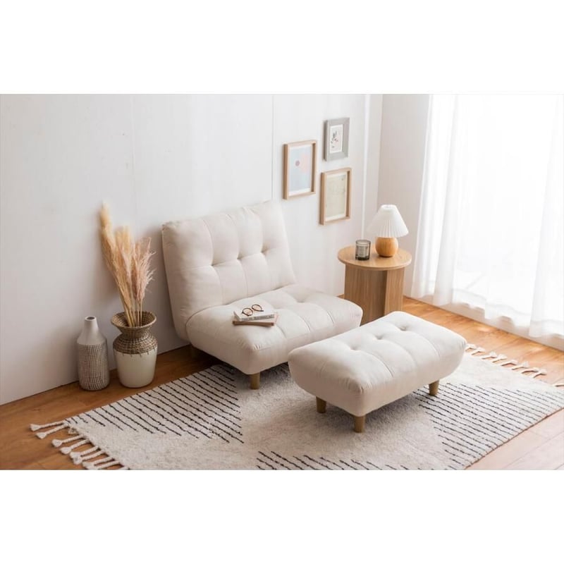 モルン【Moin】オットマン付き一人掛けソファ g118024]【2点セット】Moln 1人掛けソファ+オットマン 1人掛け