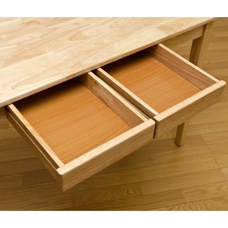 木製テーブル 120×45 ホワイトウォッシュ 【公式通販】