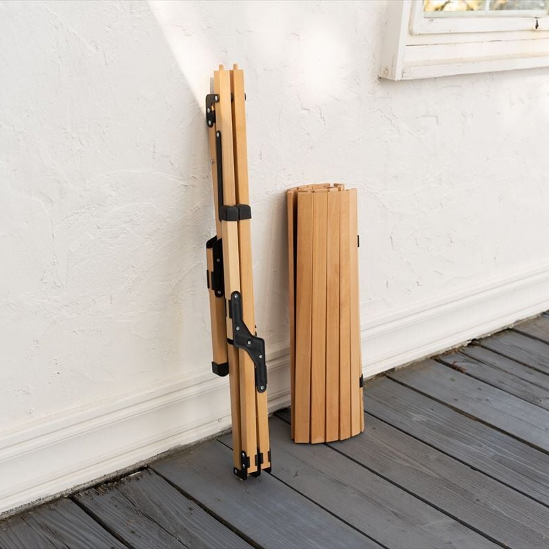 幅90cm】DO・350 アウトドア折りたたみウッドテーブル | メイツウEC 