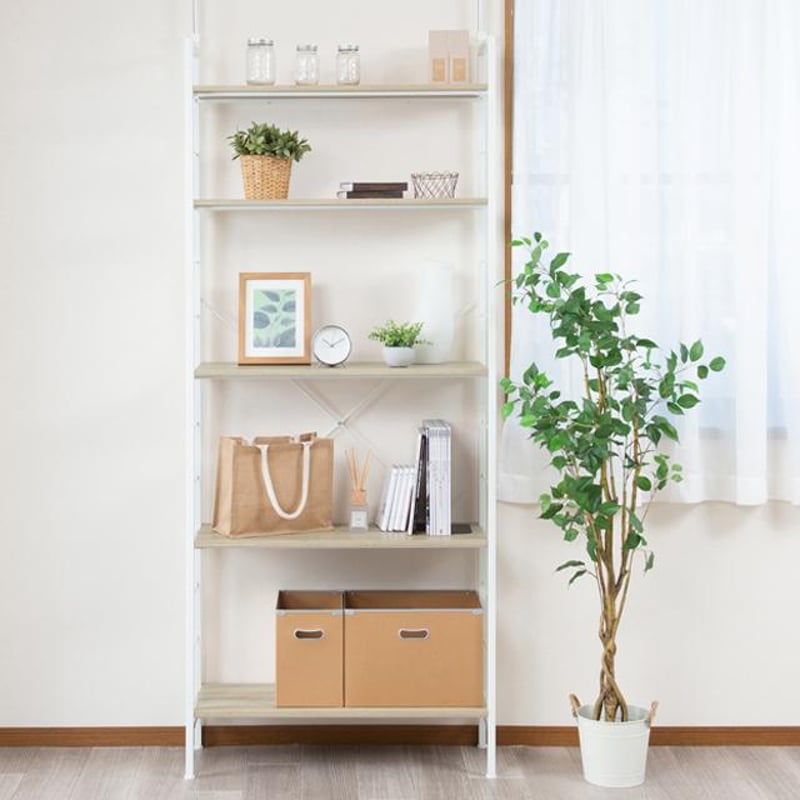 つっぱりラック アクシス/壁面収納/ウォールラック/収納棚 | メイツウEC