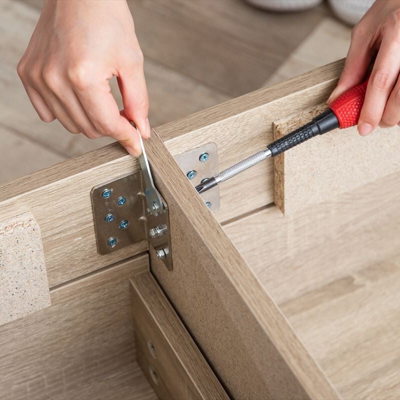 シングル】Erin 宮棚&コンセント付き引き出し収納ベッド ※フレームのみ