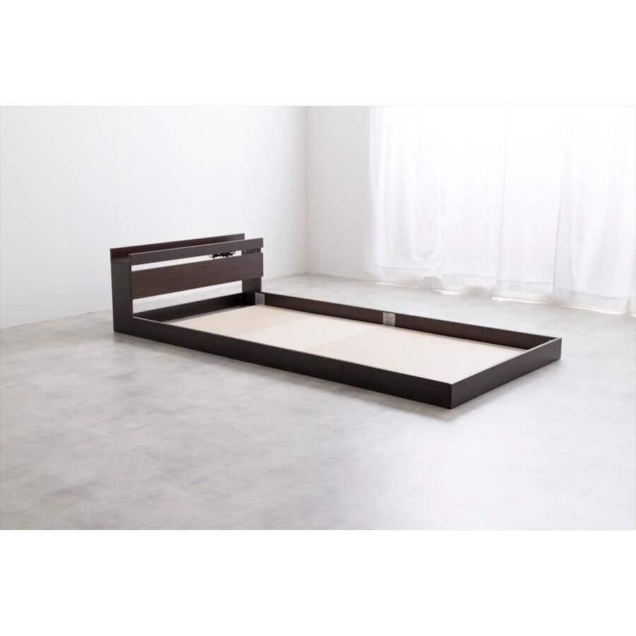 セミダブル】Coroa フロアベッド(マットレス付き) | メイツウEC