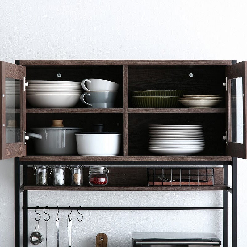 Walter ガラス扉キッチン収納 | メイツウEC 