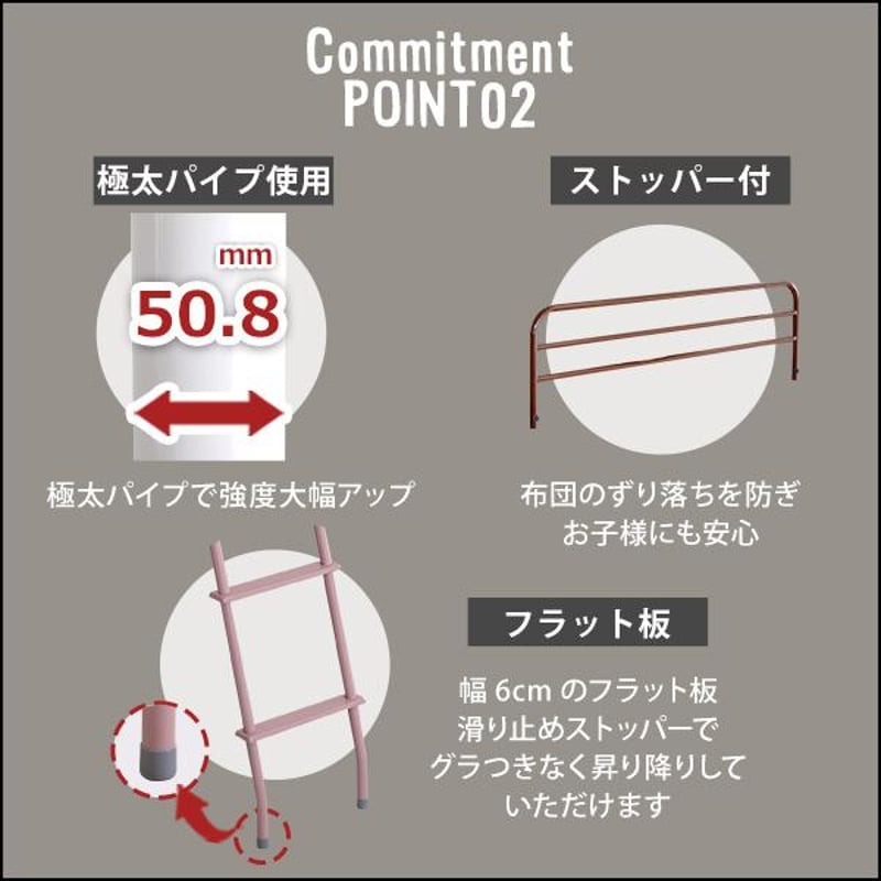 高さ調整可能!宮・コンセント付き ロフトベッド【ORCHIS 高さ調整可能!宮・コンセント付き ロフトベッド【ORCHIS