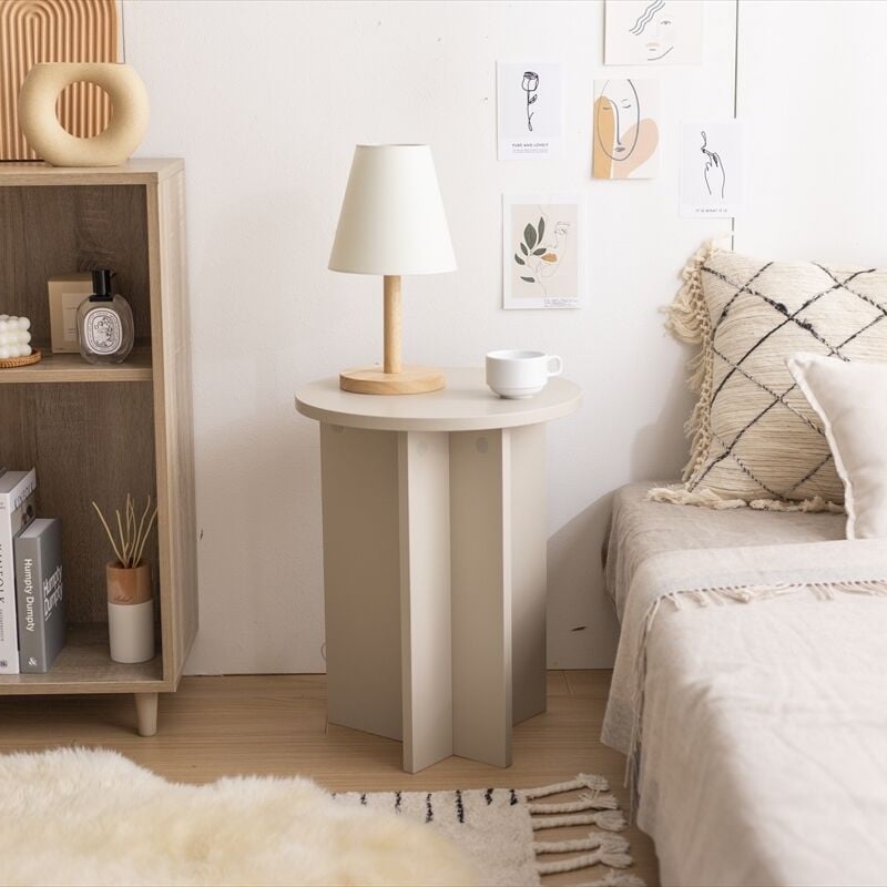 幅40cm】Luna ラウンドサイドテーブル | メイツウEC