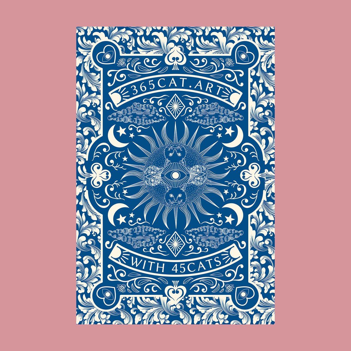 にゃんにゃん猫トランプケースデータ | Design Store of Orie Kawamura