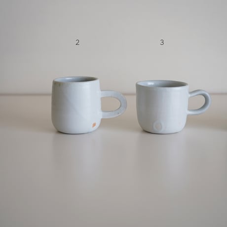 コーヒーカップ（白磁）/ 壷田和宏・亜矢