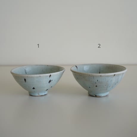 藁白釉　飯碗/竹本ゆき子