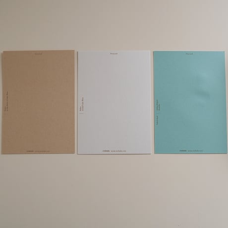 post card No.6 Biwa-water／etohako