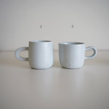 コーヒーカップ（白磁）/ 壷田和宏・亜矢
