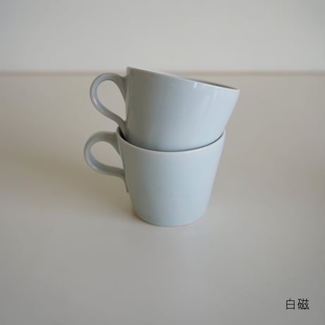 白磁マグカップ／砂田政美