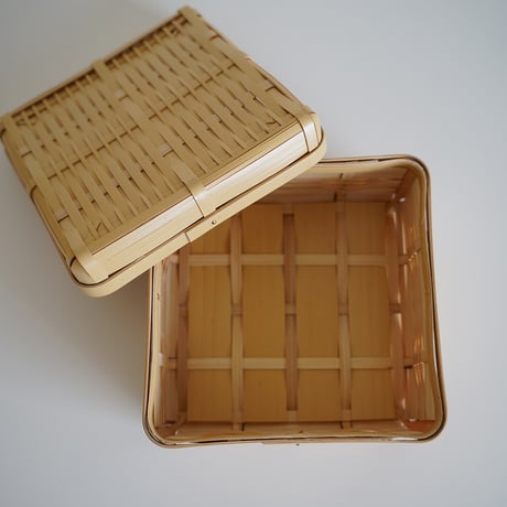 雨絣（正方M 蓋あり）