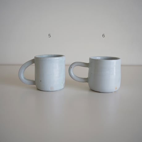 コーヒーカップ（白磁）/ 壷田和宏・亜矢