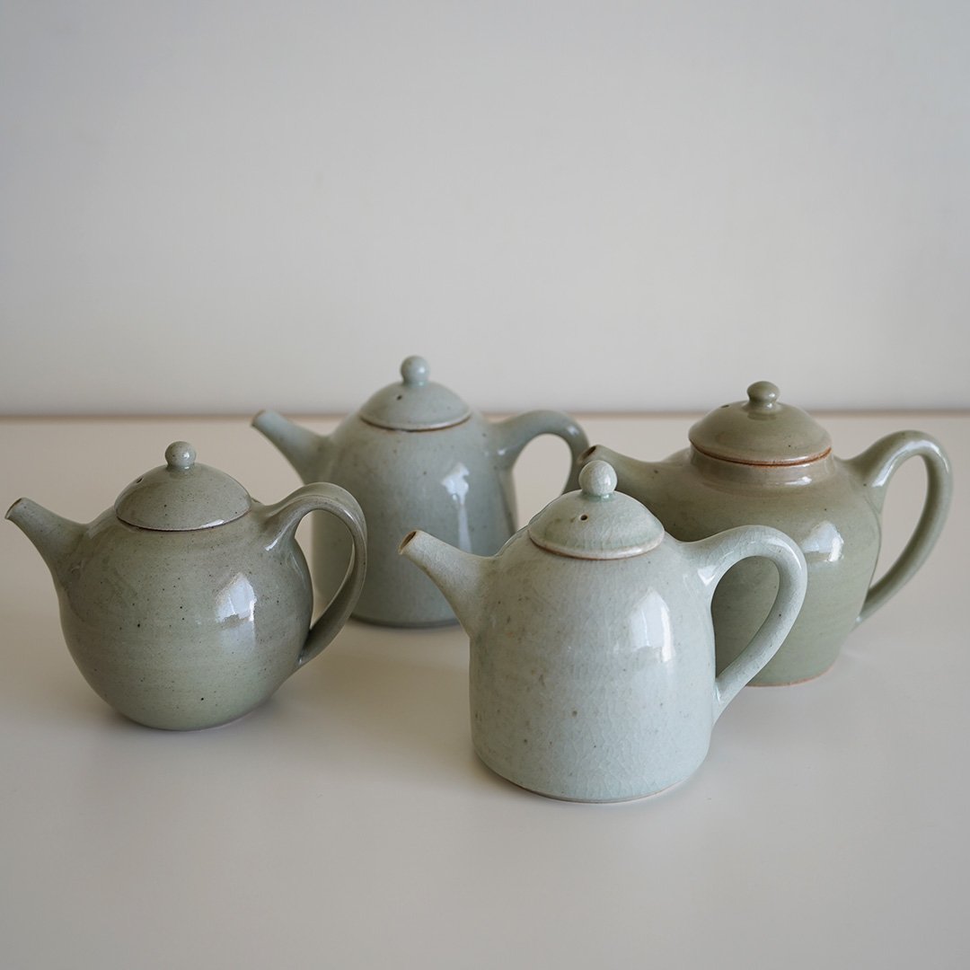 今井律湖 人形ポット 2セット ティーポット/今井律湖 | やまいち