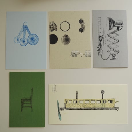 Card set　STUDY of Vintages in k-tools／etohako