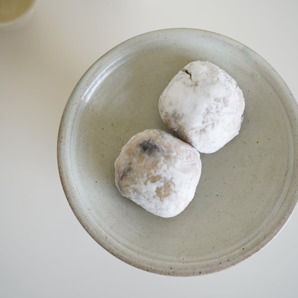 粉引5寸高台皿 | やまいち