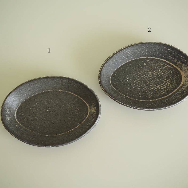 菱紋オーバル皿（耐熱）/小谷田潤 | やまいち