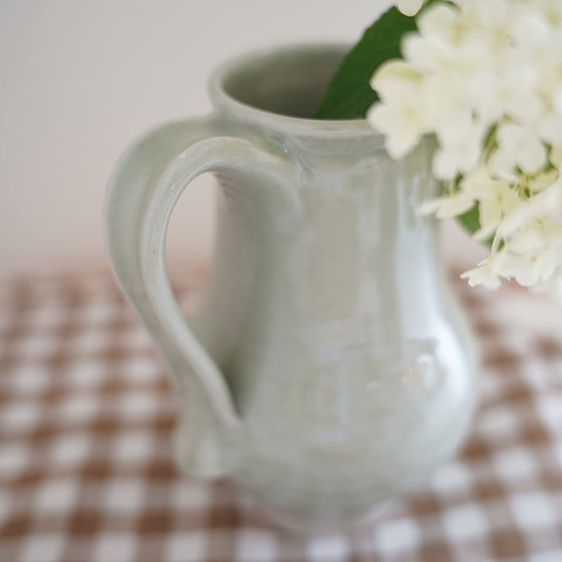 共立女子薬学専門学校　花器　1930年　校舎完成記念　白井善入　今戸焼 花器SM/今井律湖 | やまいち