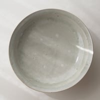 灰釉　石皿/竹本ゆき子