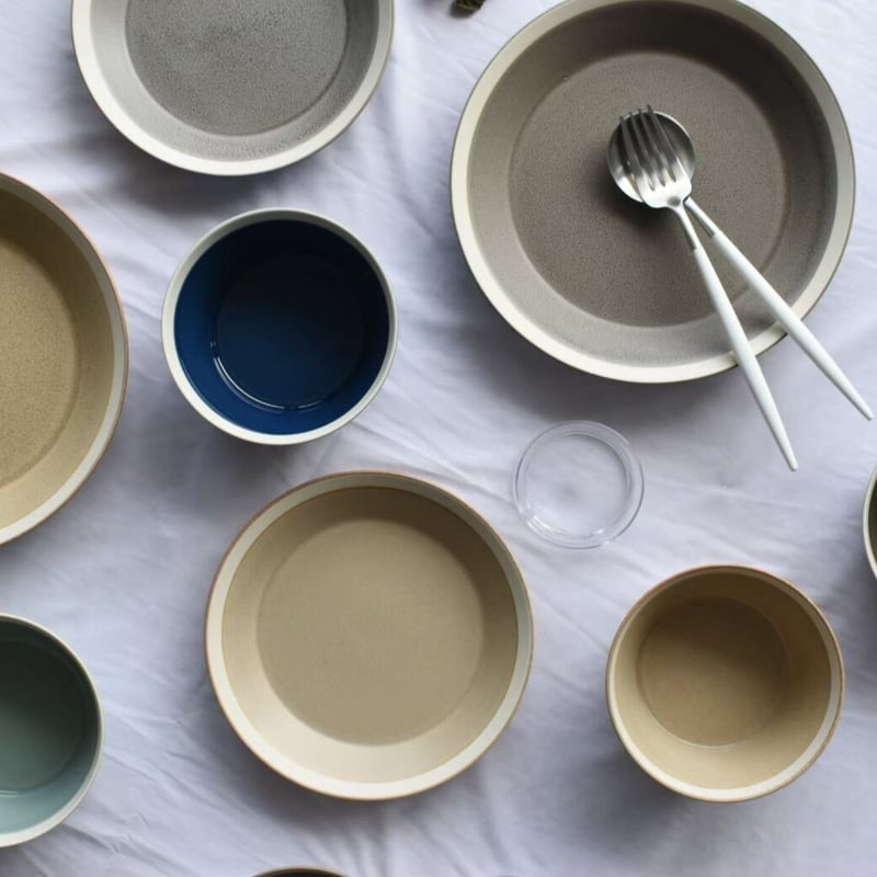 yumiko iihoshi porcelain × 木村硝子店 / dishes / bow