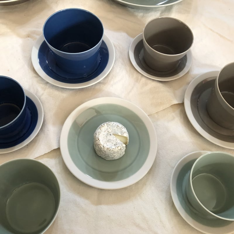 木村硝子店×イイホシユミコ 6枚セット yumiko iihoshi yumiko iihoshi porcelain × 木村硝子店 | dishes cup – シカジカ