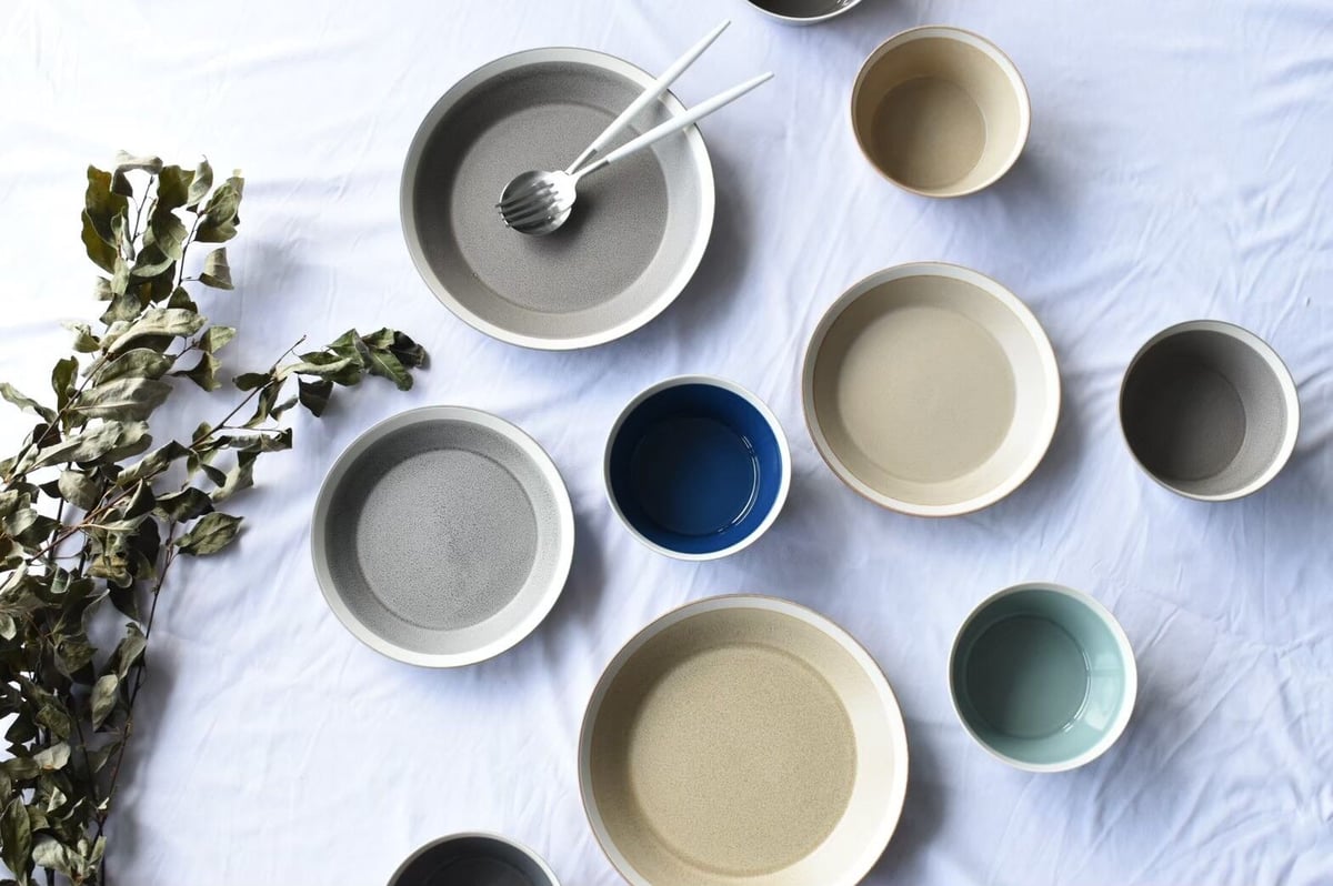 木村硝子店×イイホシユミコ 6枚セット yumiko iihoshi yumiko iihoshi porcelain × 木村硝子店 / dishes / pla