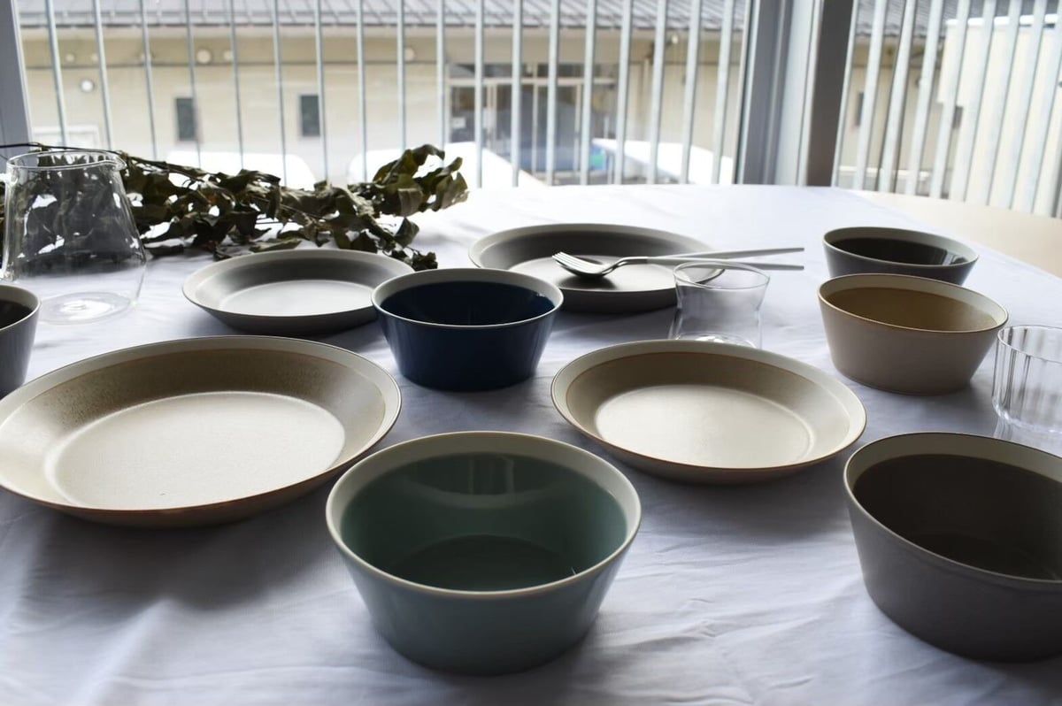 木村硝子店×イイホシユミコ 6枚セット yumiko iihoshi yumiko iihoshi porcelain × 木村硝子店 / dishes / pla