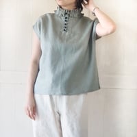 cafe blouse  frenchsleeve