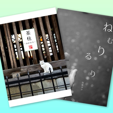 ■写真集2冊セット「茶柱～おかわり～」「ねむりるり」送料無料【セット数量限定】