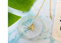 Paris購入♪ ENAYIM Designチャーム♪アルファベットネックレス☆A☆
