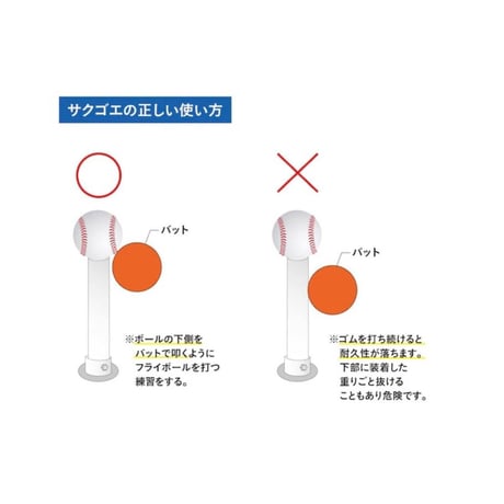 【新登場！】ソフトボールが乗せやすい！／サクゴエ PUT式・SOFT