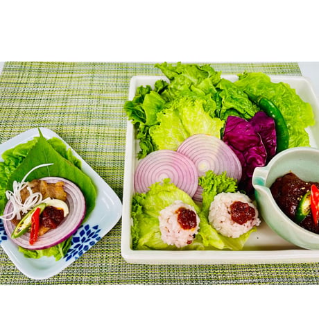 特製 うま味（くるみ入り）　　　　　　　　　サムジャン（包み味噌）135ｇ