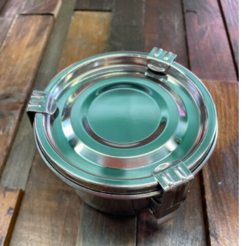 ステンレス容器 小（11㎝×高6㎝） | ヴィーガンキムチ専門