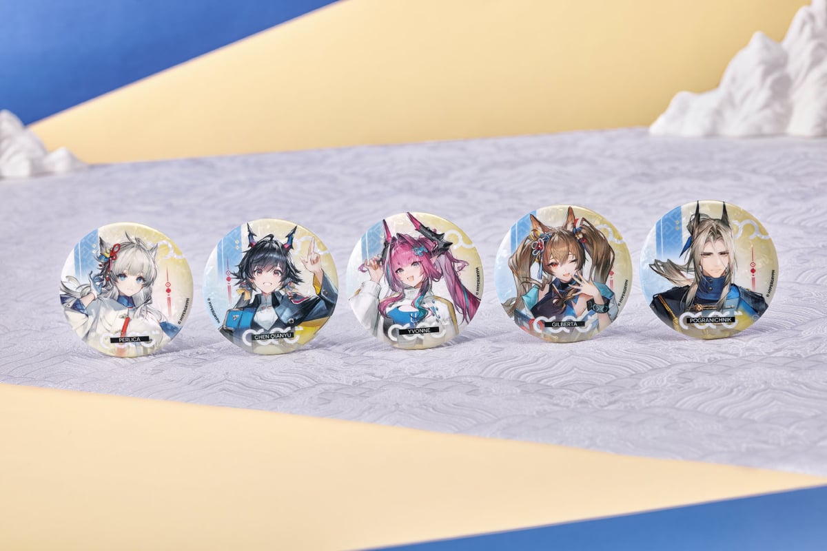 アークナイツ エンドフィールド チェン缶バッジ　PU缶　12個セット＋オマケ付き アークナイツ：エンドフィールド×ローソン 缶バッジ | Nekotani