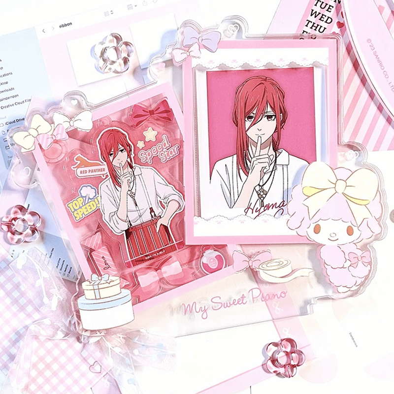 气球暖暖星」サンリオ カードスタンド | Nekotani