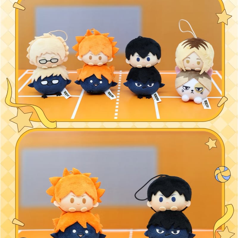 ハイキュー!! × Nullset ぬいぐるみキーホルダー | Nekotani