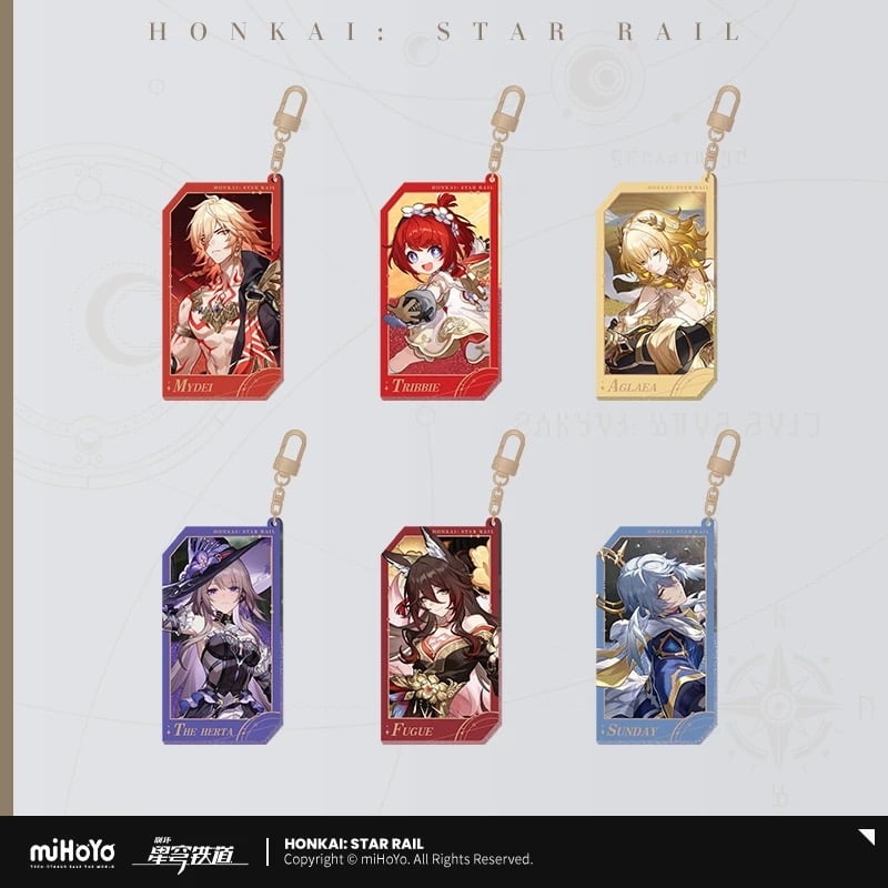 崩壊：スターレイル「群星邀約」流砂アクリルキーホルダー | Nekotani