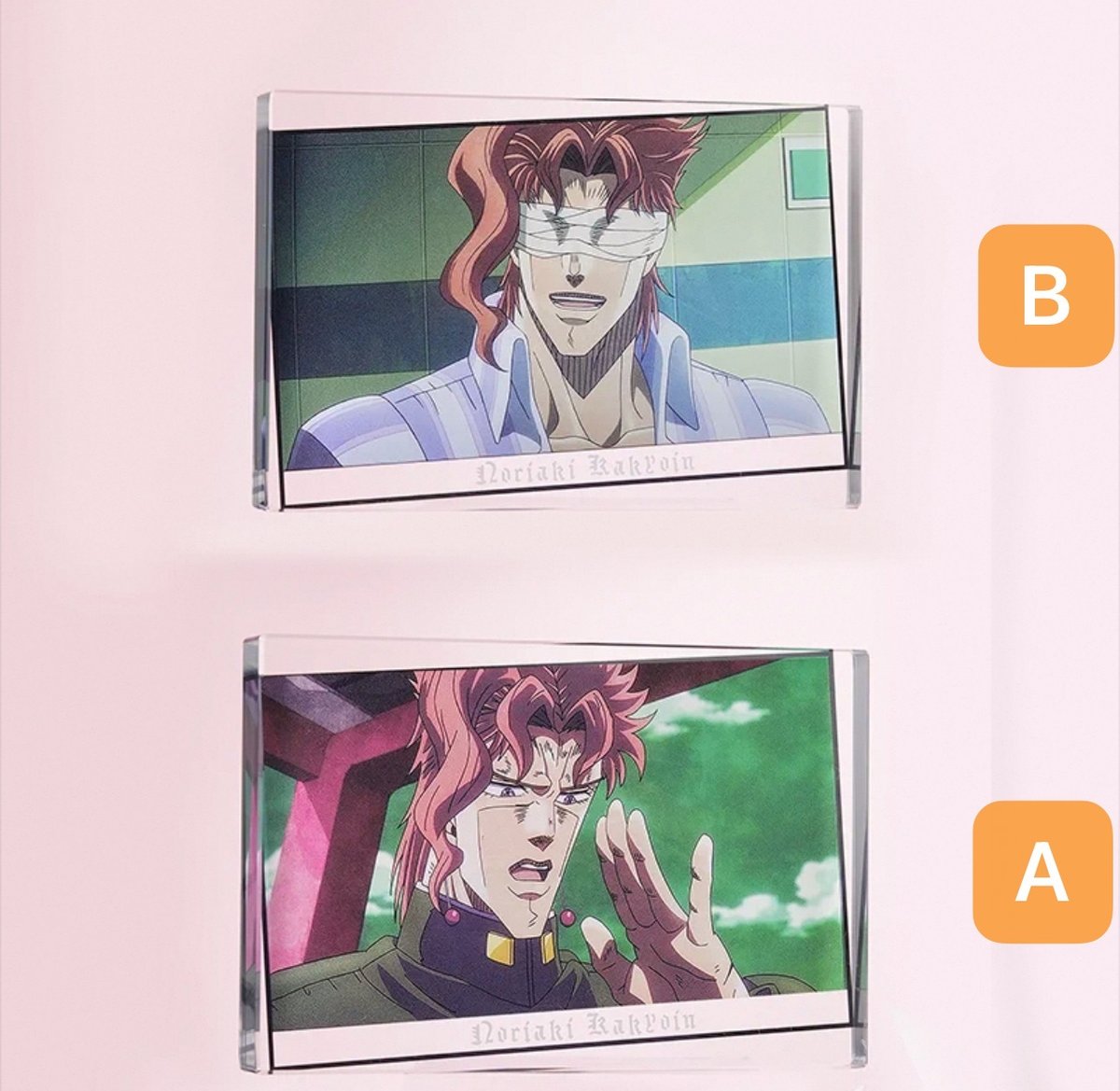 ジョジョの奇妙な冒険 × KUMAGUZI「第一弾」アクリルブロック | Nekotani