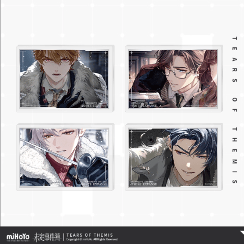 未定事件簿「冰原上的審判」アクリルバッジ | Nekotani