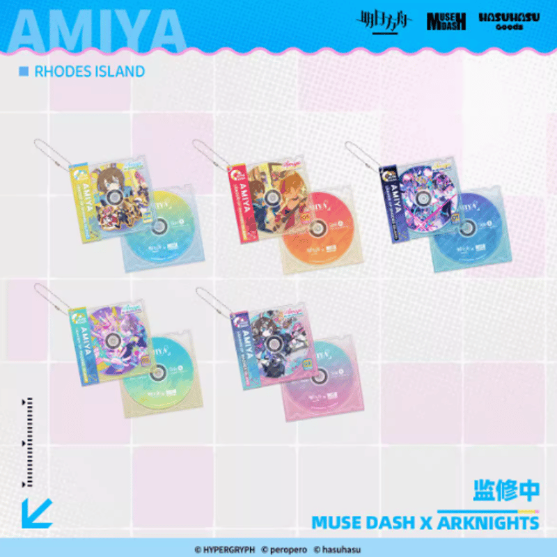 アークナイツ × Muse Dash アクリルキーホルダー BOX(10種類