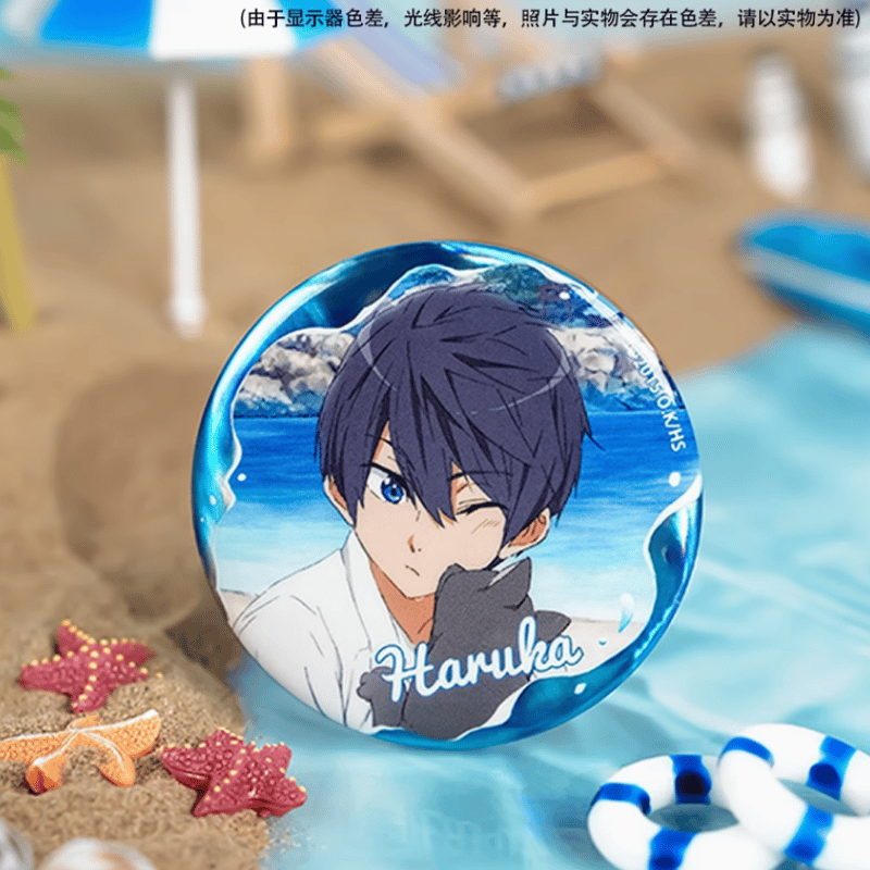 Free!×KUMAGUZI 缶バッジ | Nekotani