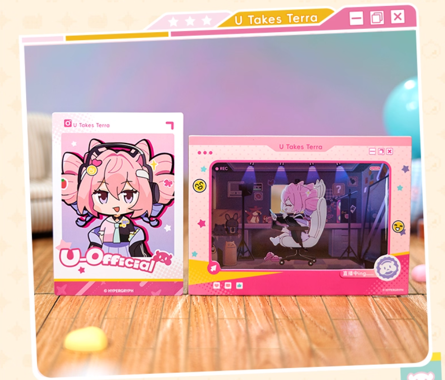 GOODSFUN】アークナイツ：テラライブ チェキ風カードセット（8枚入り
