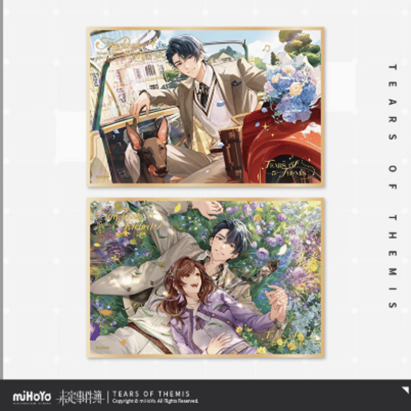 【アクリル画】商品名 未来に向かって 未使用品 未定事件簿「長行有銘」アクリル色紙 | Nekotani