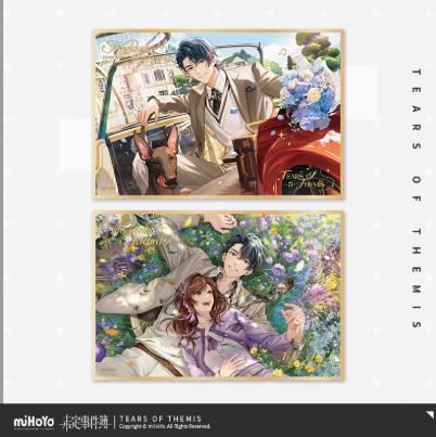 未定事件簿　まとめ売り 未定事件簿「長行有銘」アクリル色紙 | Nekotani