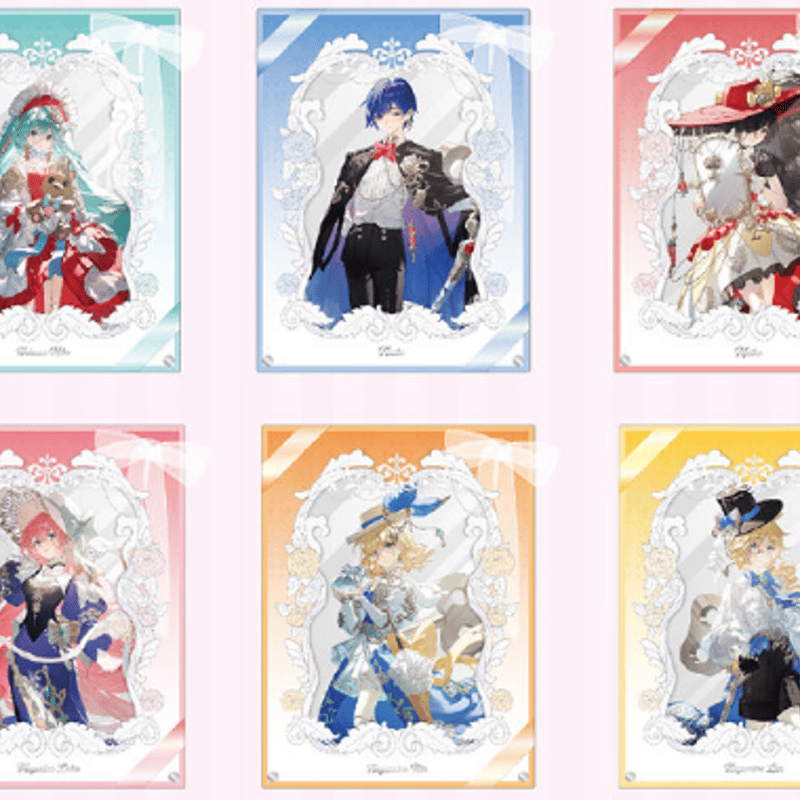 初音ミク×IPSTAR「人偶瑰夢」アクリルコースター ランダム/ボックス