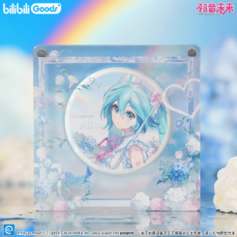 初音ミク「初情雨音」缶バッジケース | Nekotani