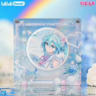 初音ミク「初情雨音」缶バッジケース | Nekotani